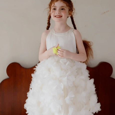 [予約] Petal Tulle Dress/ Little Time