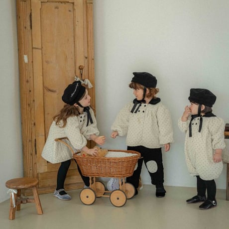 [即納] Bebe) Noel Sailor Padded Suit / OREN by Hibyebebe(S sizeのみ)