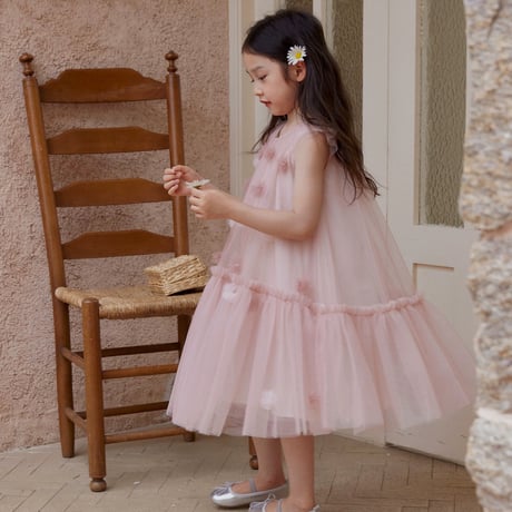 [即納] Courtney blossom tutu dress  ( 110_ size のみ   )