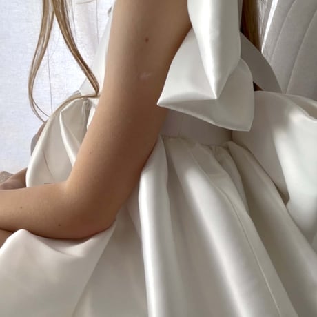 【予約】Ivory Grace Dress /nelia wears