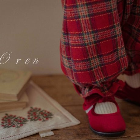 [予約] Eve Check Suit/ OREN by Hibyebebe