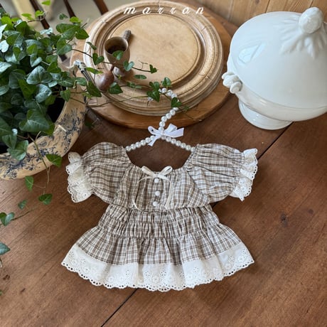 [予約] Ibis blouse /marron