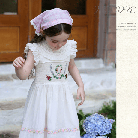 [予約] Heirloom Embroidery Dress