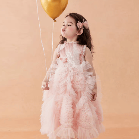 [予約] Pink Fluffy Tulle Dress