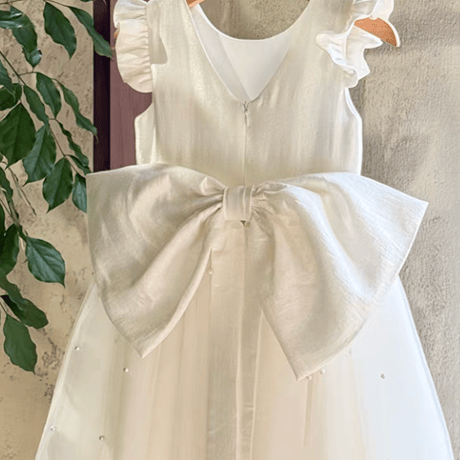 [予約] Angel Wing Pearl Dress