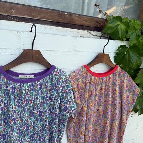 [予約] Rosie pleated dress / OREN by Hibyebebe