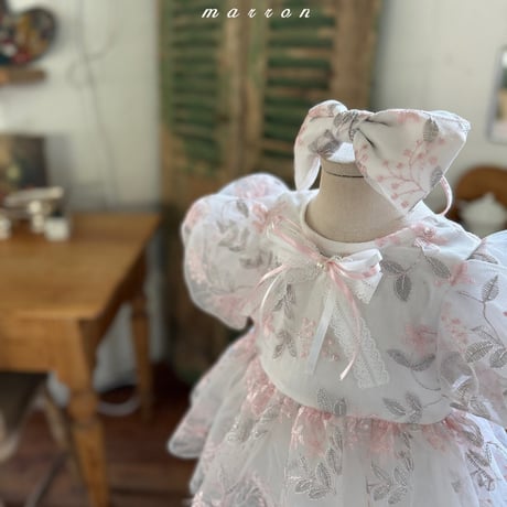 [予約] Sarah Dress / marron