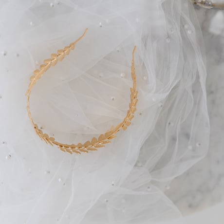 [予約] Golden Leaf Tiara