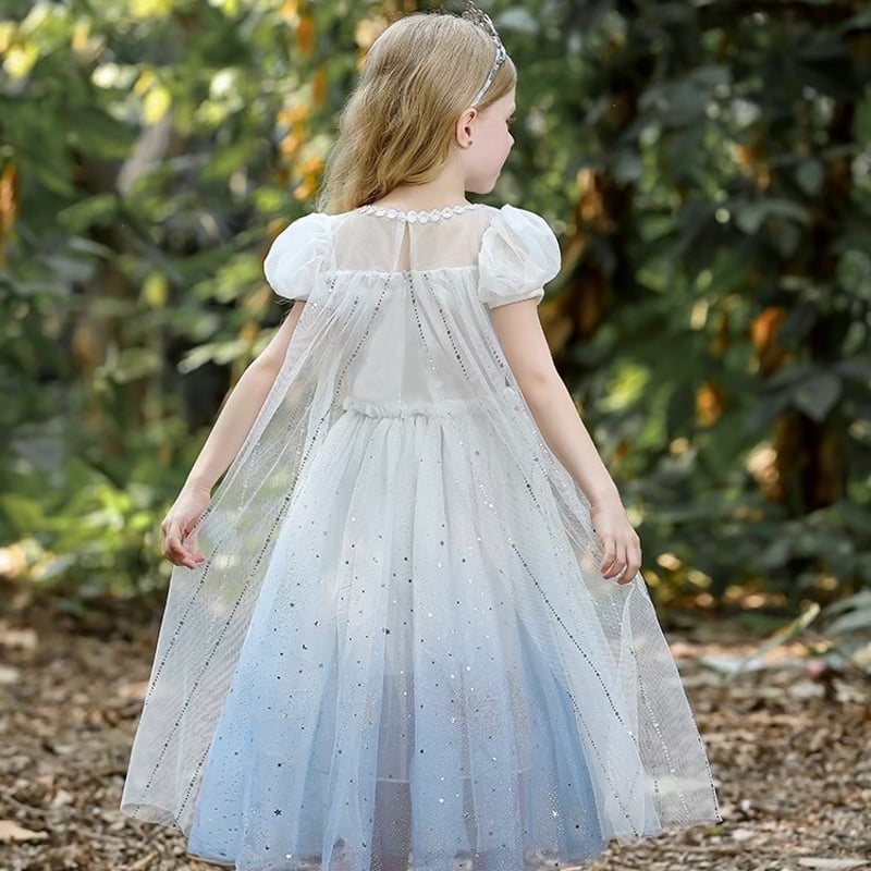 予約] Princess Snowy Glitter Dress + tiara & sti