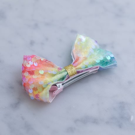 [予約] Aurora Twinkle Dress + ribbon pin SET