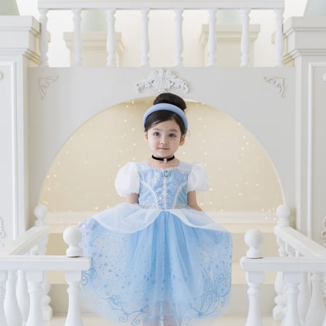 [予約] Crystal shoes Glitter Dress+ tiara & stick set