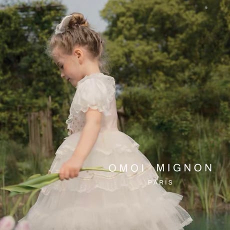 [予約] Soft Bloom Layered Tulle Dress / omoi mignon