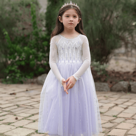 [予約] Frozen Ice Princess Dress (2 color)