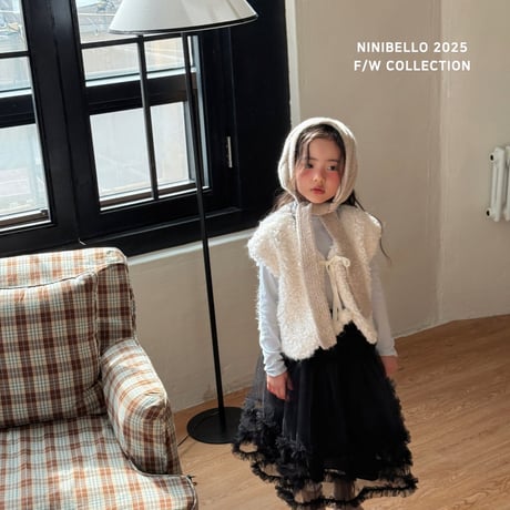 [即納] Rocha Skirt /Ninibello (Ivory XS_のみ)