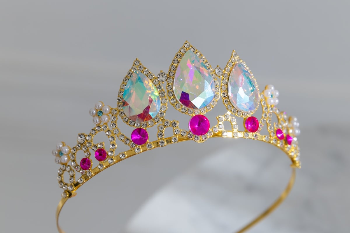 Mimiel ベルドレス　ティアラ付き 予約] Aurora jewel Tiara | Mimiel
