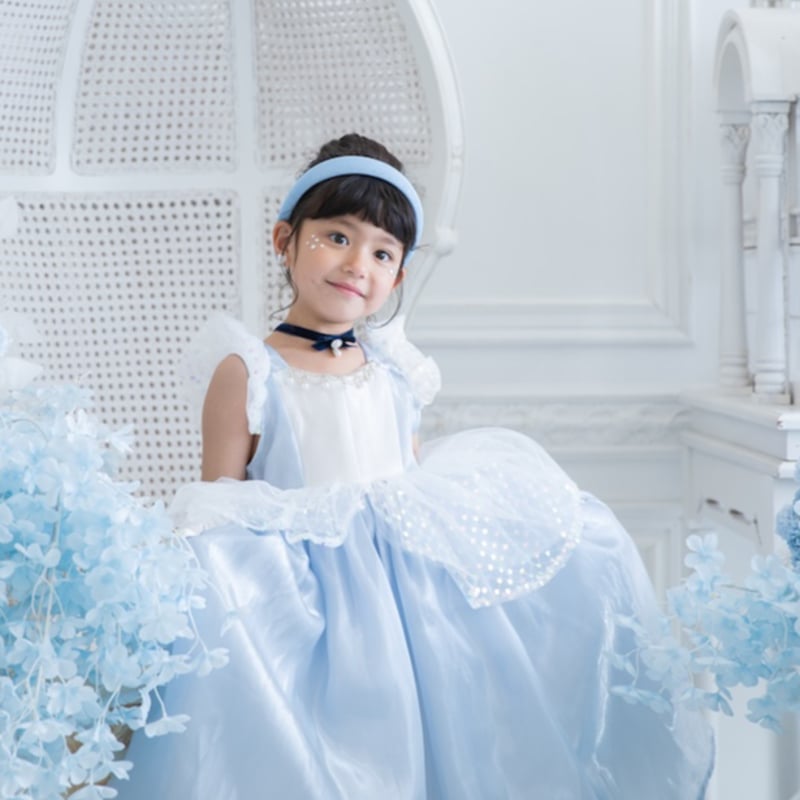 プリンセスエルサドレス 100cm/Mimiel 予約] princess cinderella