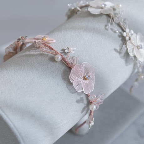 [予約] Wedding flower crown shushu hair band