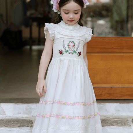 [予約] Heirloom Embroidery Dress