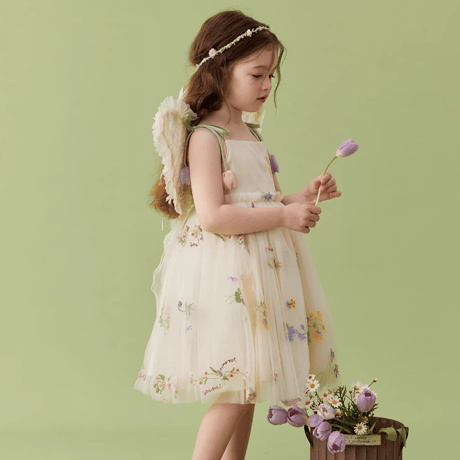 [予約] Butterfly Garden Tulle Dress