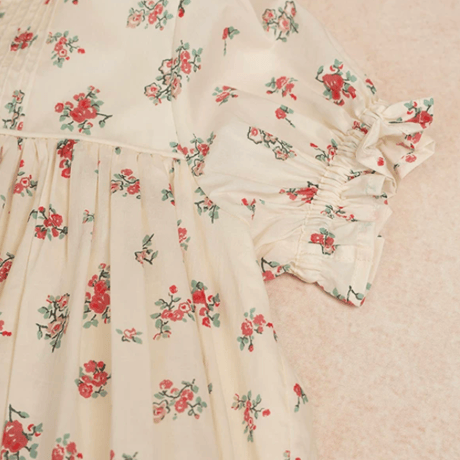 [予約] Antique Floral Dress