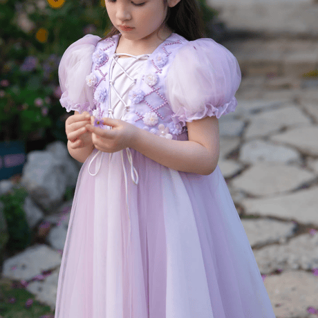 [予約] Lavender Bloom Dress