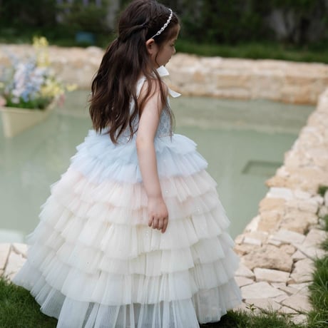 [予約] rainbow fairy tutu dress