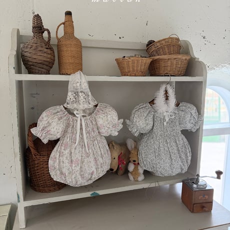 [予約]  lace bonnet /marron