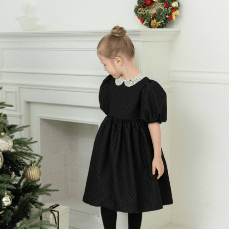 [即納] Nua lace dress /moitoinous   ( 110, 120_size のみ）
