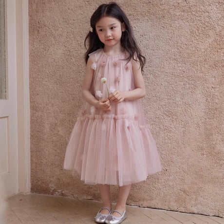[即納] Courtney blossom tutu dress  ( 110_ size のみ   )