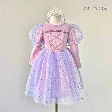 [予約] Princess Rapunzel Dress/ Mini Recipe