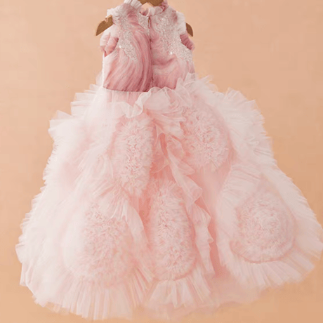 [予約] Pink Fluffy Tulle Dress