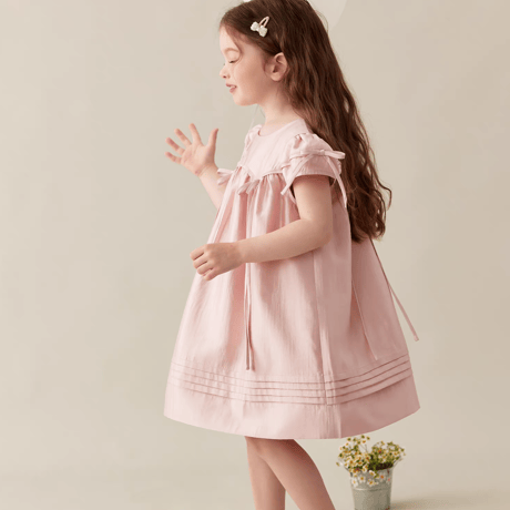 [予約] Little Ribbon Baby Doll Dress