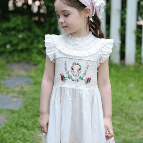 [予約] Heirloom Embroidery Dress