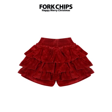 [即納] Mink ball cancan skirt / FORK CHIPS (Lsize_のみ)