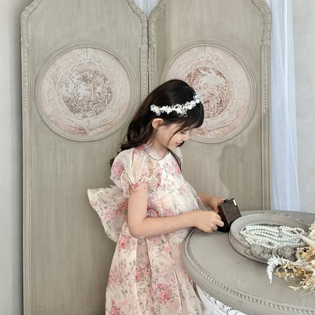 [予約] Flower garden dress