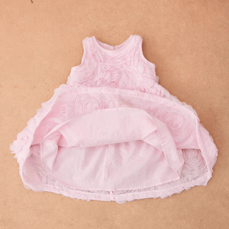 [予約] Pink Rosy Petal Dress