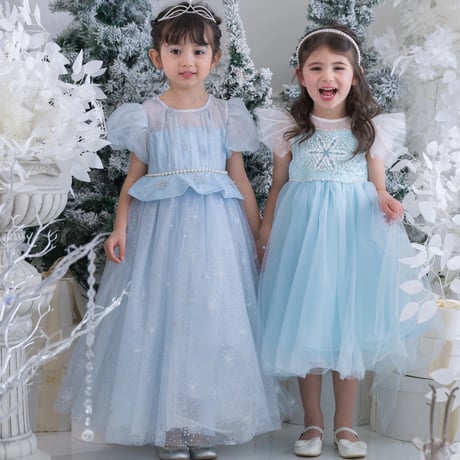 【予約】princess blue snow dress