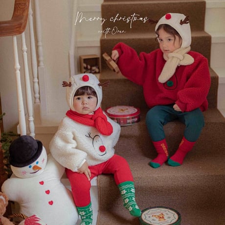 [予約] Red Nose Rudolph Boa MTM / OREN by Hibyebebe