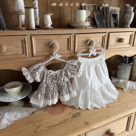 [予約] Ibis blouse /marron