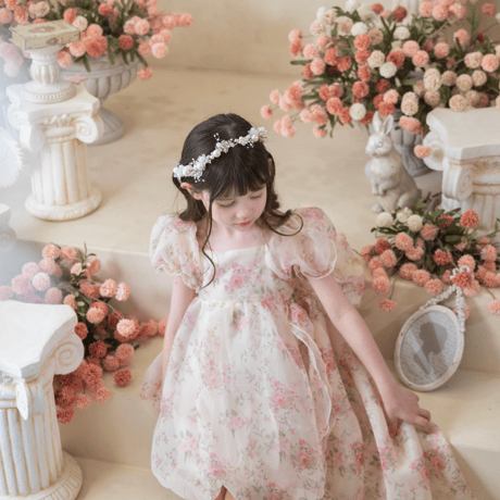 [予約] Flower garden dress