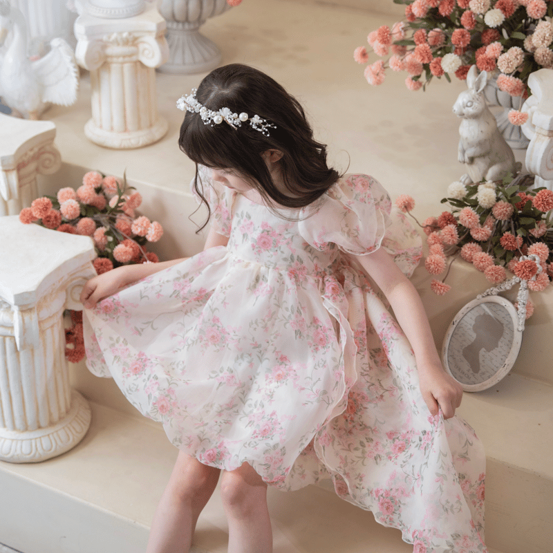 予約] Flower garden dress | Mimiel