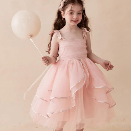 [予約] Pink Blush Tulle Dress