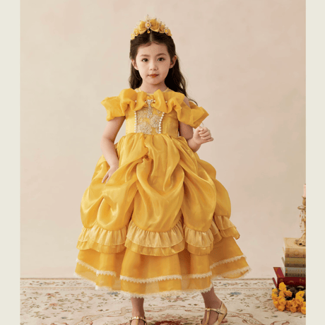 [予約] Belle Classic Dress ( & hair band)