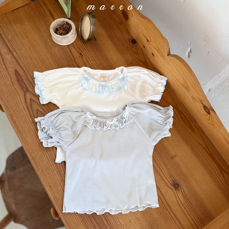 [予約] mimi t-shirt /marron