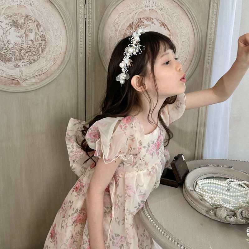 予約] Flower garden dress | Mimiel