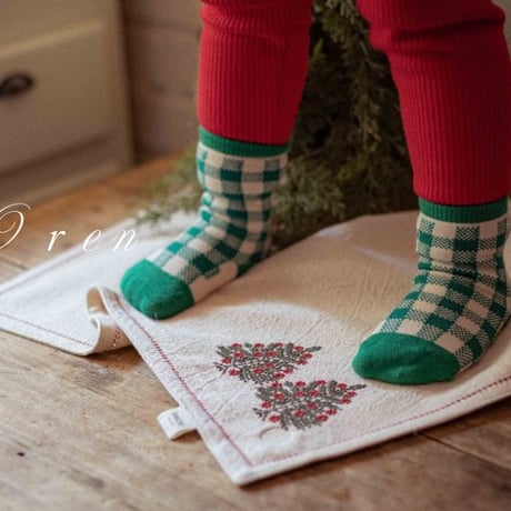 [予約] Hohoho fleece leggings (bebe)/ OREN by Hibyebebe