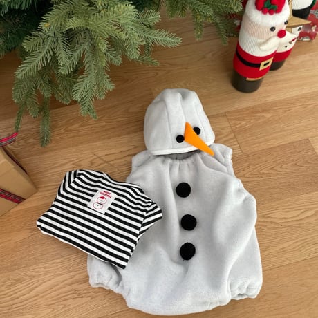 [即納]  Christmas suit (Olaf)+ hat set  /Jea ya bebe