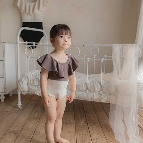 [予約] Pepe Color Block Swimsuit (Kids)/ OREN by Hibyebebe
