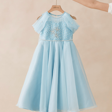 [予約] Frost Blue Princess Dress