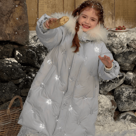 [即納] Snowflake Glow Winter Puffer （ 110＿のみ）